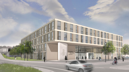 Planentwurf Bürogebäude Planentwurf Bürogebäude