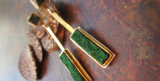 Goldschmiede Werkatelier Ohrringe Image