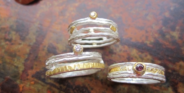 Goldschmiede Werkatelier Ringe Image
