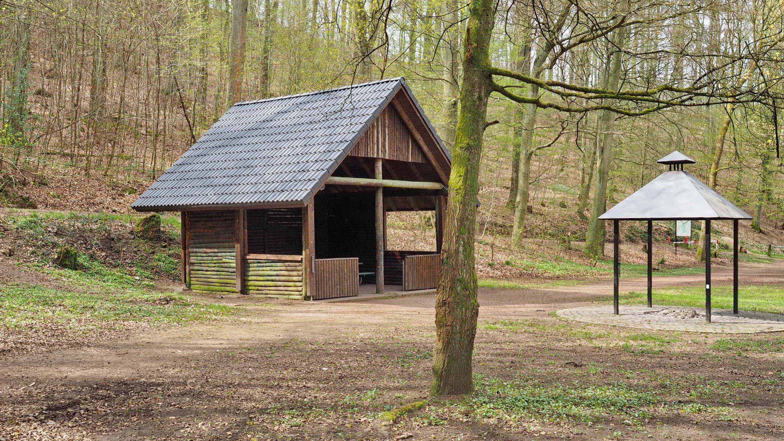 Grillhütte in der Gehlwiese. Foto: Ralf Blechschmidt