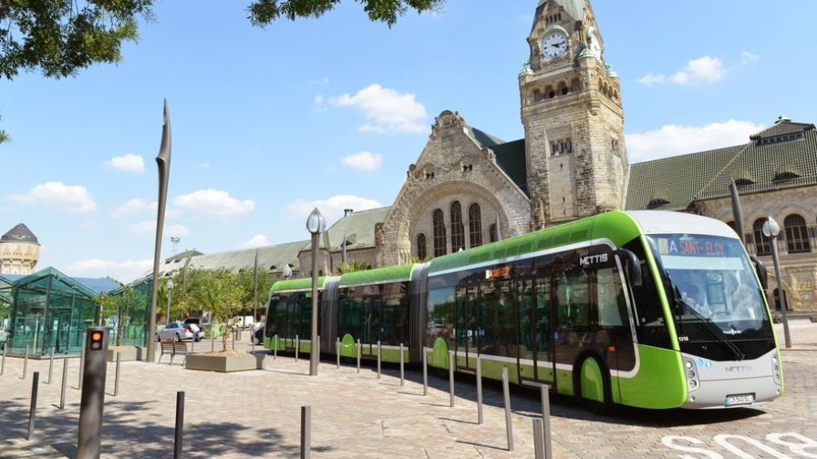 Mettis et gare_ Crédit photo : Philippe Gisselbrecht - Ville de Metz Mettis et gare