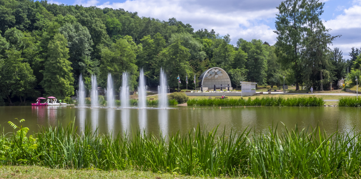 Wasserorgel im DFG Wasserorgel im DFG