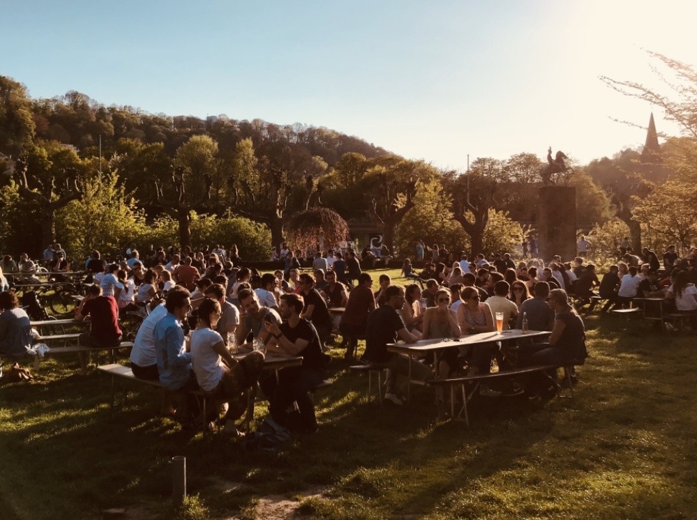 ...Chillen (und Grillen!) an der Saar ...Chillen (und Grillen!) an der Saar