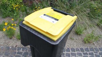 Yellow bin Yellow bin
