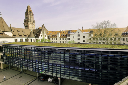 Rathausspange von oben