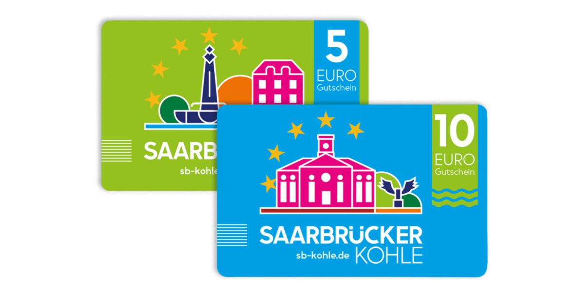 Saarbrücker Kohle - Der Geschenkgutschein für Saarbrücken Saarbrücker Kohle - Der Geschenkgutschein für Saarbrücken