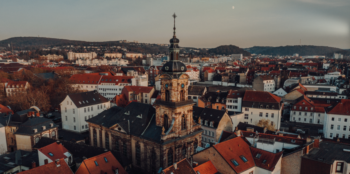 Luftansicht Saarbrücken Luftansicht Saarbrücken