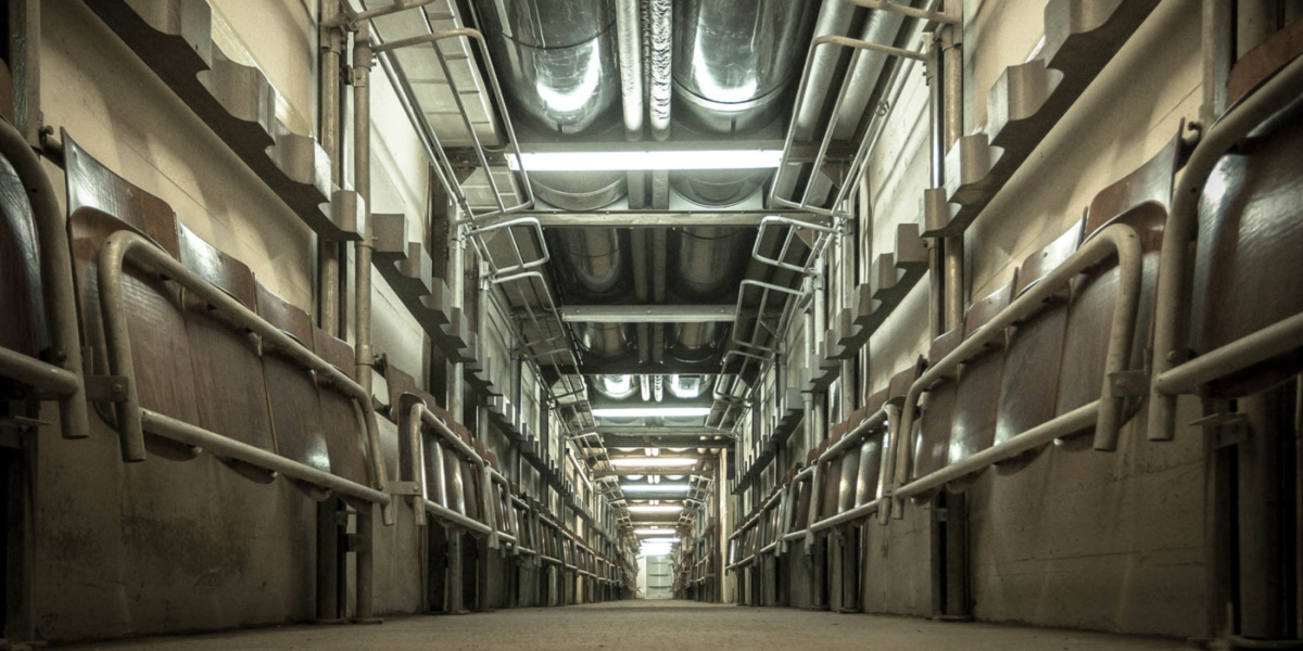 Impression im Inneren der Zivilschutzanlage Güdingen Impression im Inneren der Zivilschutzanlage Güdingen