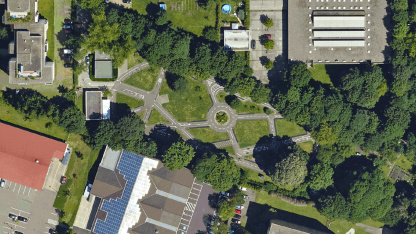 Jugendverkehrsschule Luftbild Jugendverkehrsschule Luftbild