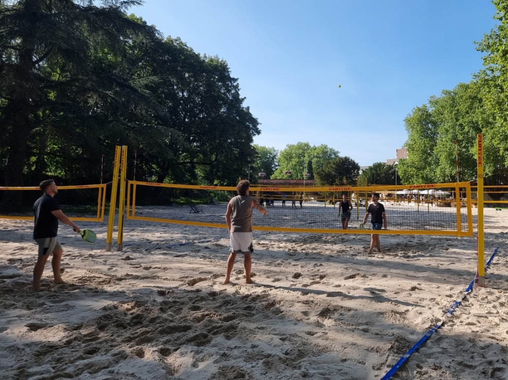 Beachtennis am OneBeach Beachtennis am OneBeach