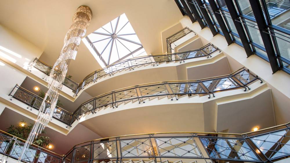 Lobby - Victor's Residenz-Hotel Saarbrücken Lobby - Victor's Residenz-Hotel Saarbrücken