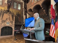 Feierlichkeiten zum 80. Jubiliäum des Kriegsendes in Saarbrücken