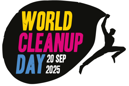 World Cleanup Day buntes Logo 2025