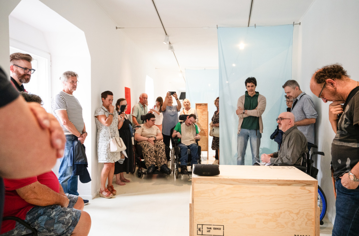 Inklusive Führung in der Stadtgalerie