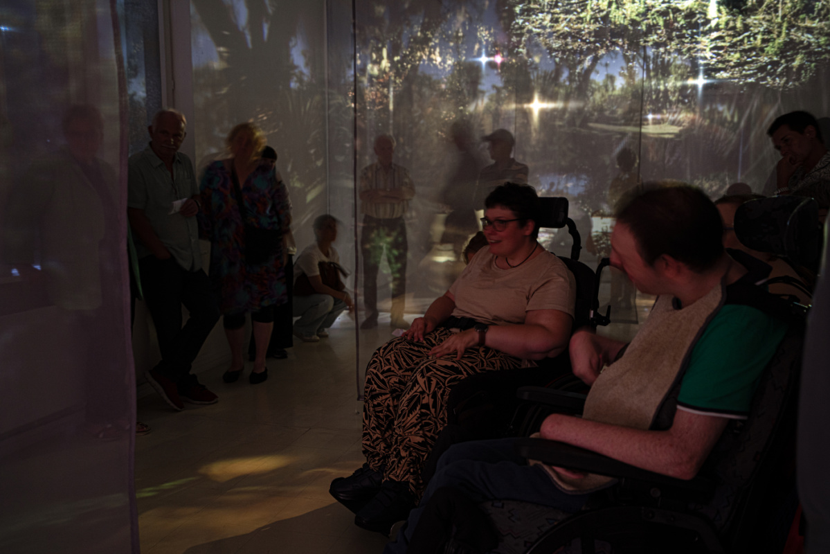 Inklusive Führung in der Stadtgalerie