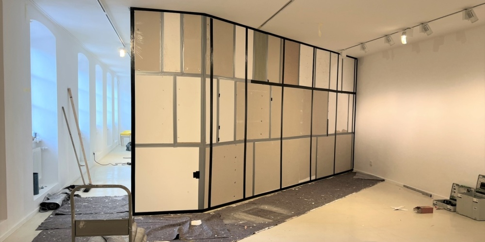 Umbau in der Stadtgalerie Umbau in der Stadtgalerie