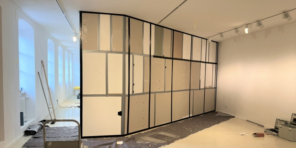 Umbau in der Stadtgalerie