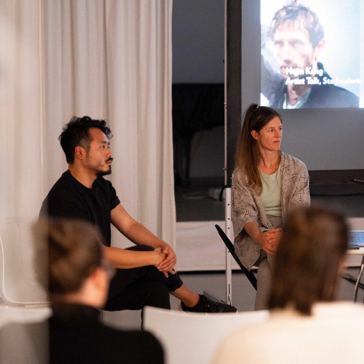 Hojin Kang und Katharina Ritter