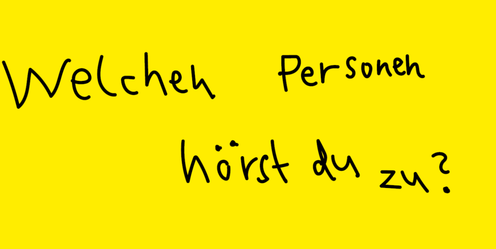Innenhofinstallation Kinderfragen
